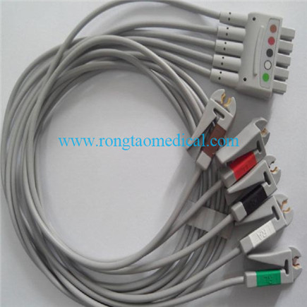 GE multi-link 3 lead coupling button cable (Model:412682-001)