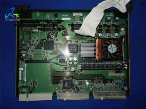 Repair Hitachi Aloka Alpha 10 CPU mainboard(P/N: EP496000)
